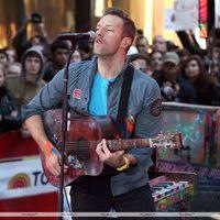 Chris Martin performing live on the 'Today' show as part of their Toyota Concert Series | Picture 107180